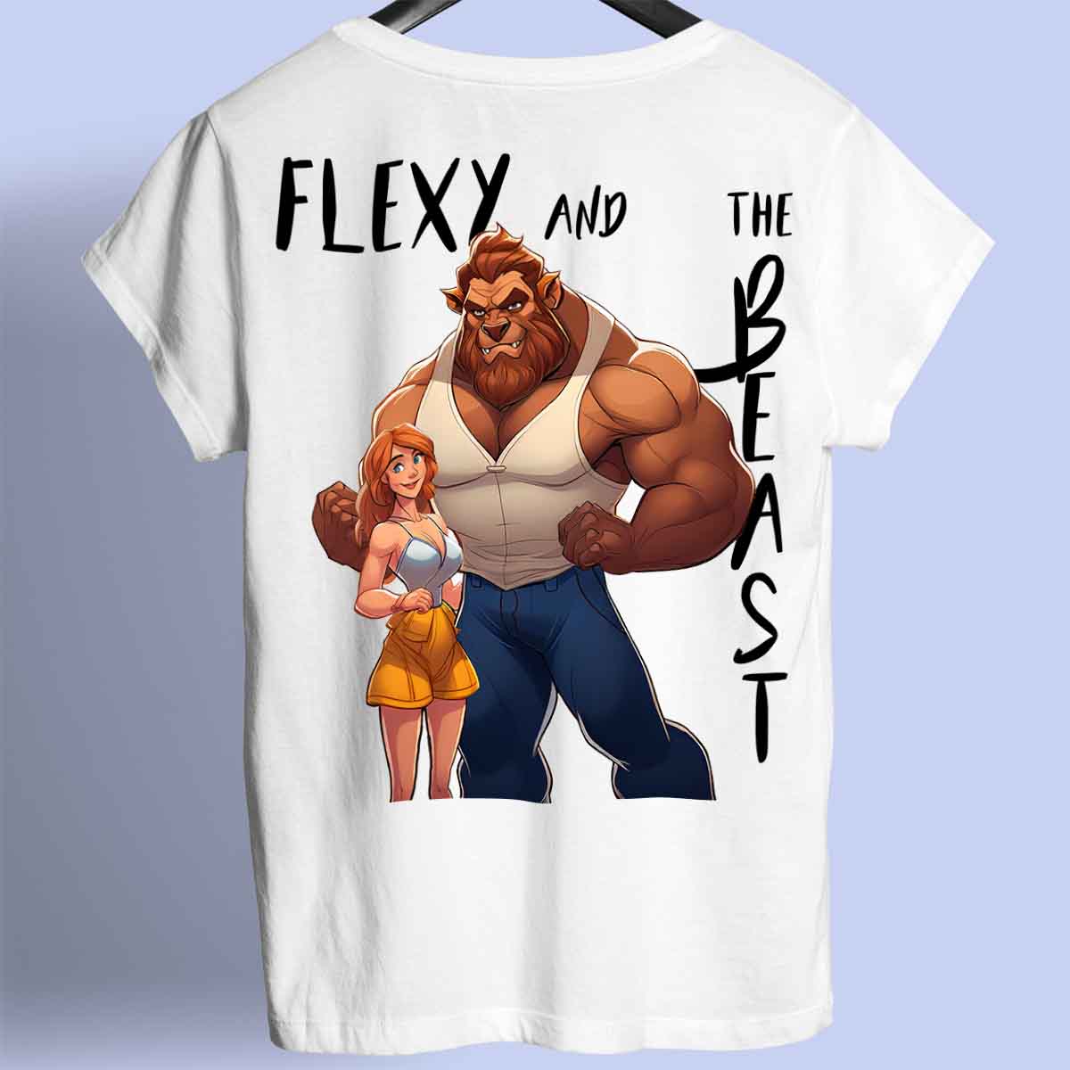 Flexy - Premiumskjorta Unisex Baktryck