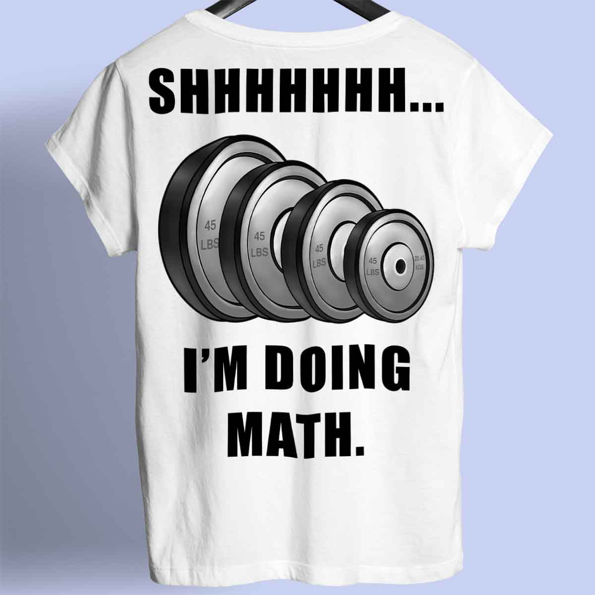 Math - Premium T-shirt Unisex Baktryck