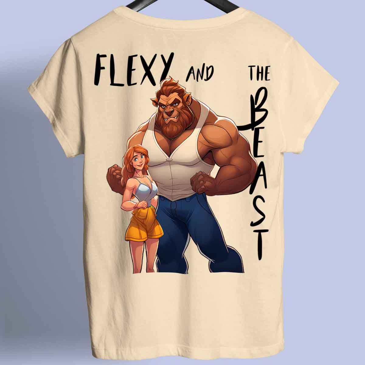 Flexy - Premiumskjorta Unisex Baktryck