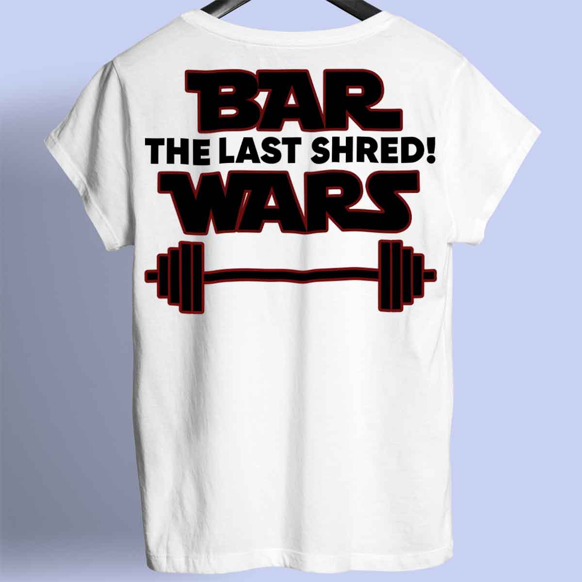 Bar Wars - Premium T-Shirt Unisex Backprint