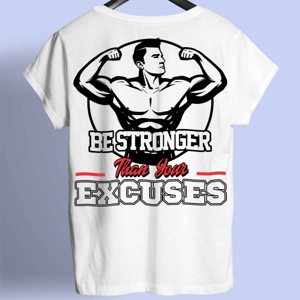 Be Stronger - Premiumskjorta Unisex Baktryck