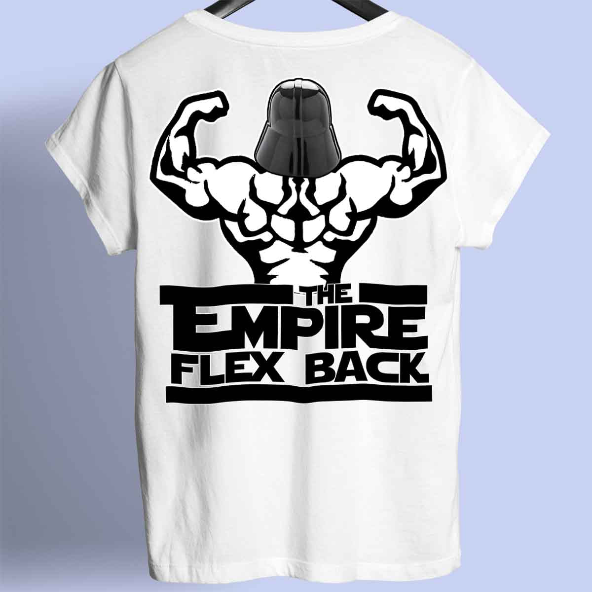 Flex Back - Premium Skjorta Unisex Backprint