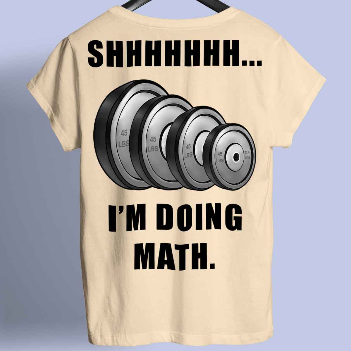 Math - Premium T-shirt Unisex Baktryck