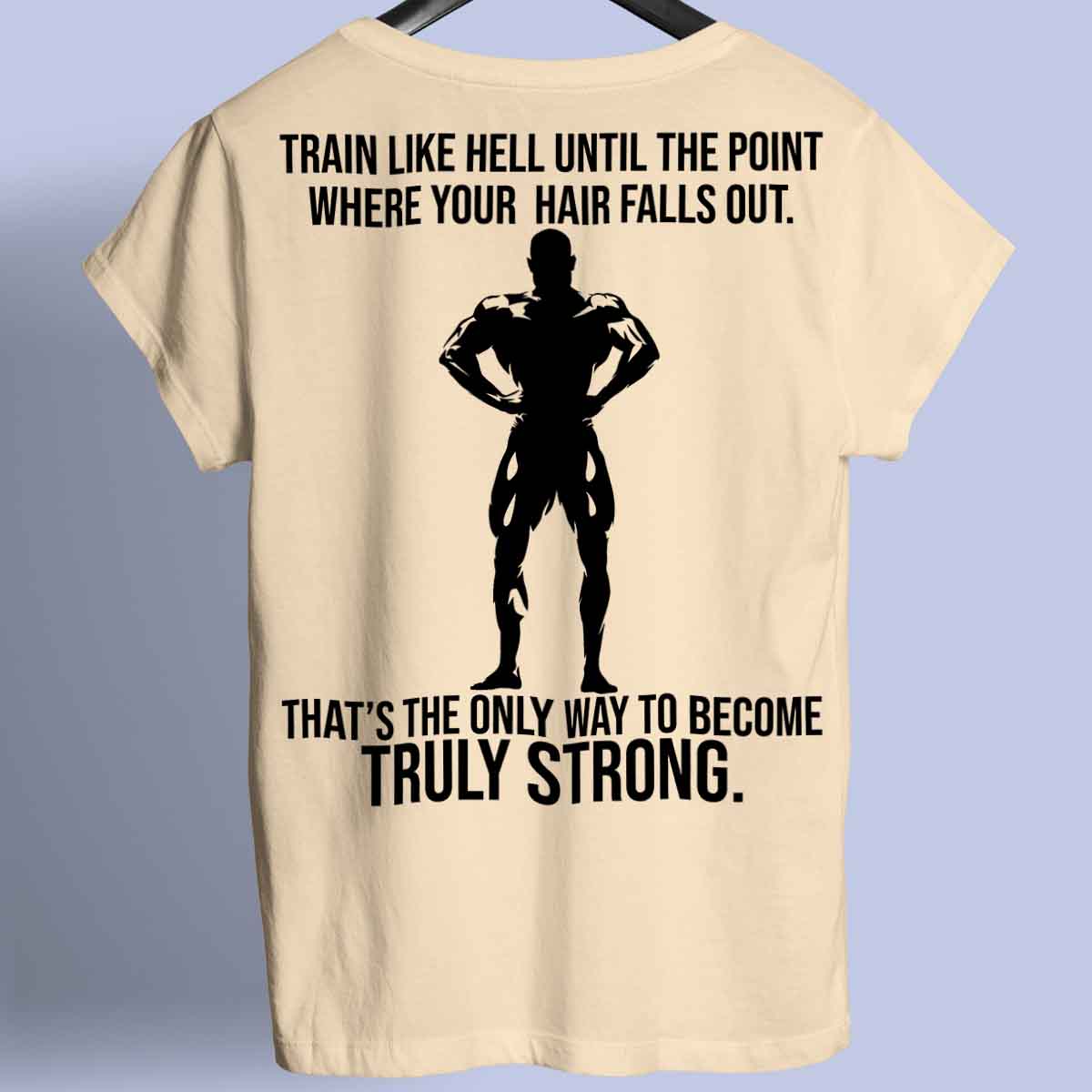 Truly Strong - Premiumskjorta Unisex Baktryck