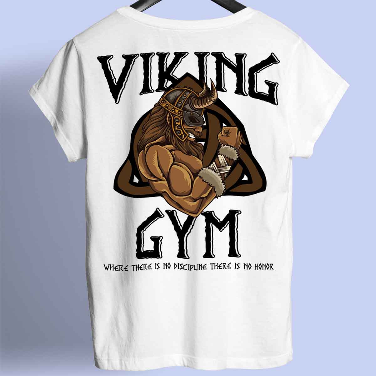 Viking Gym - Premiumskjorta Unisex Baktryck