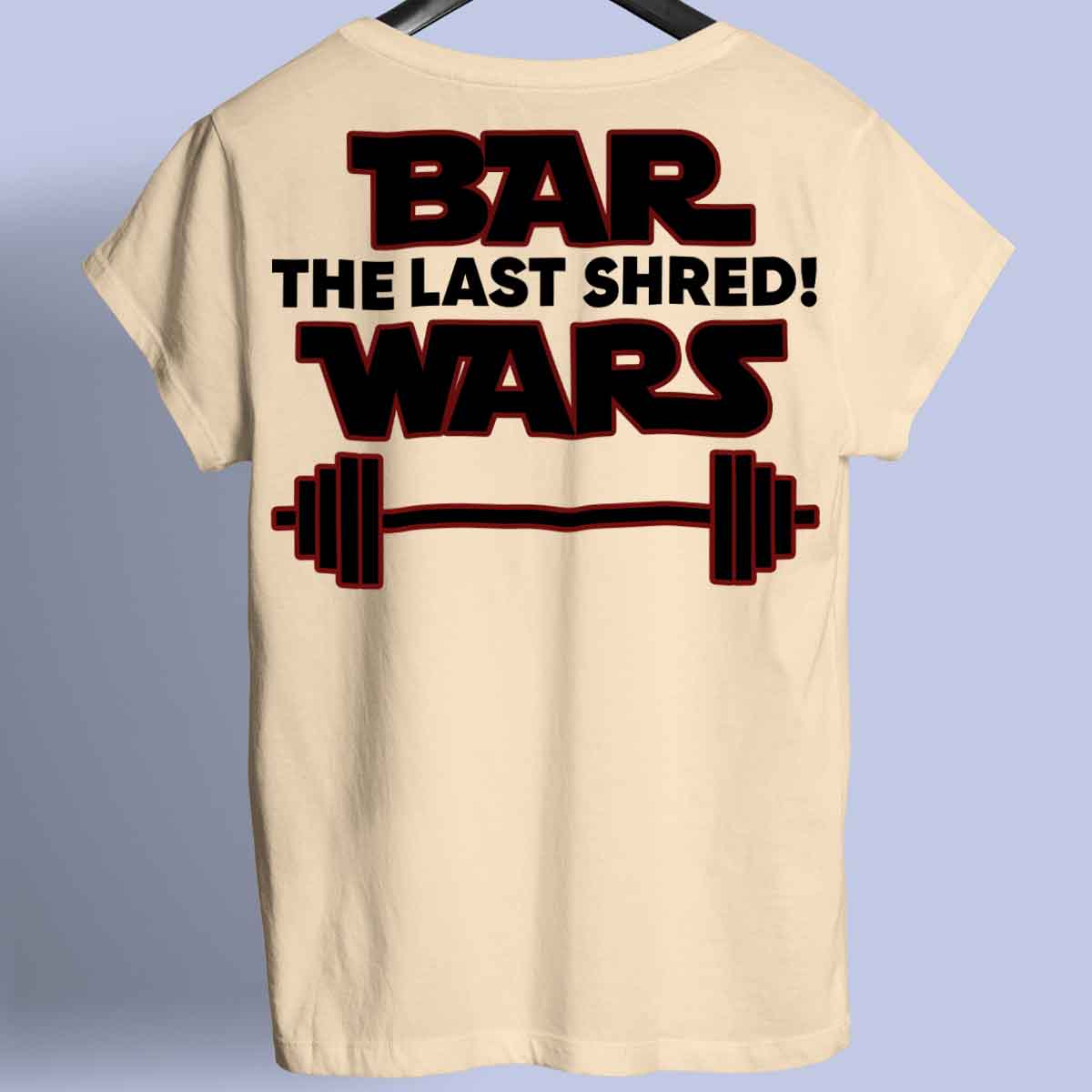 Bar Wars - Premium T-shirt Unisex Baktryck