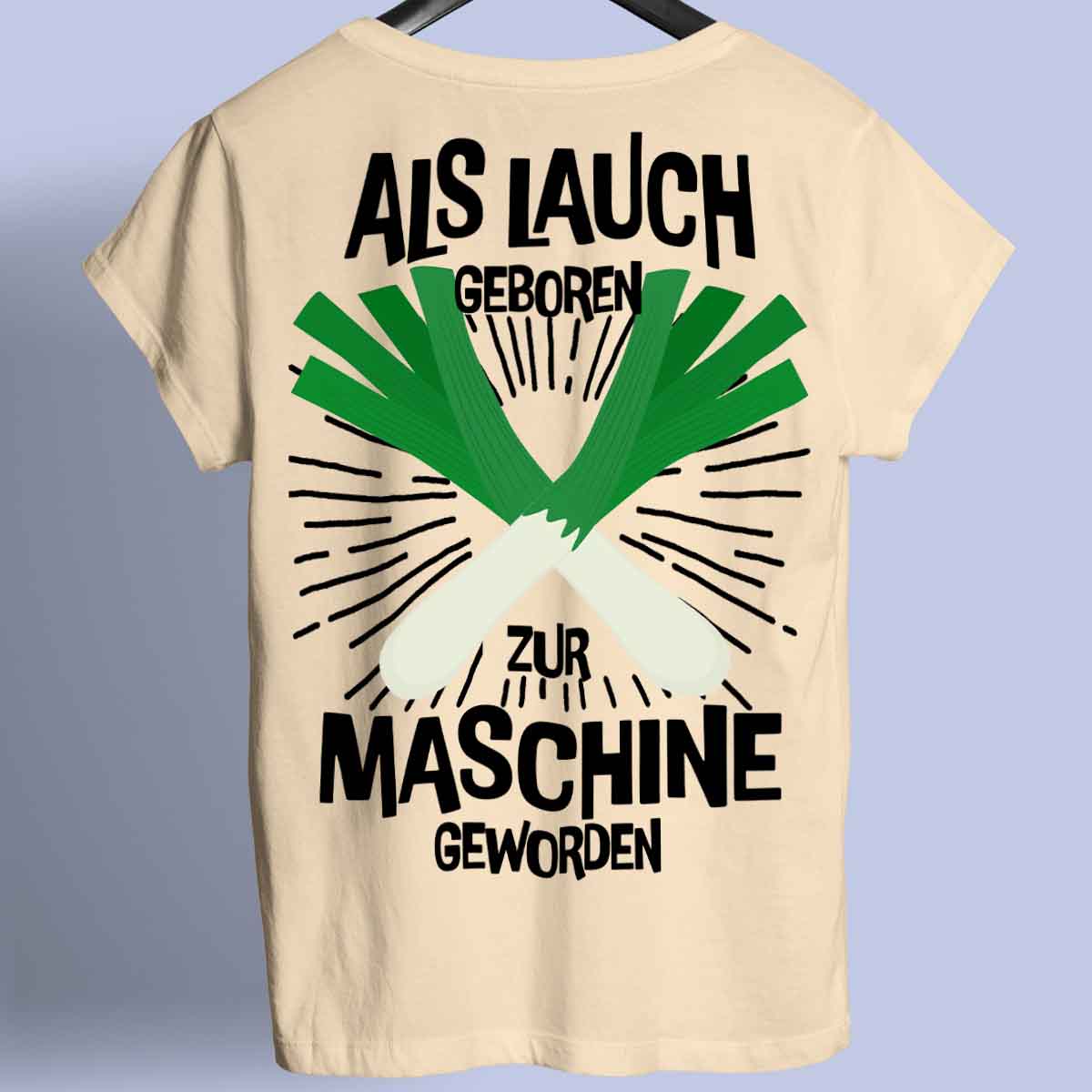 Machine Become - Premium Shirt Unisex Backprint