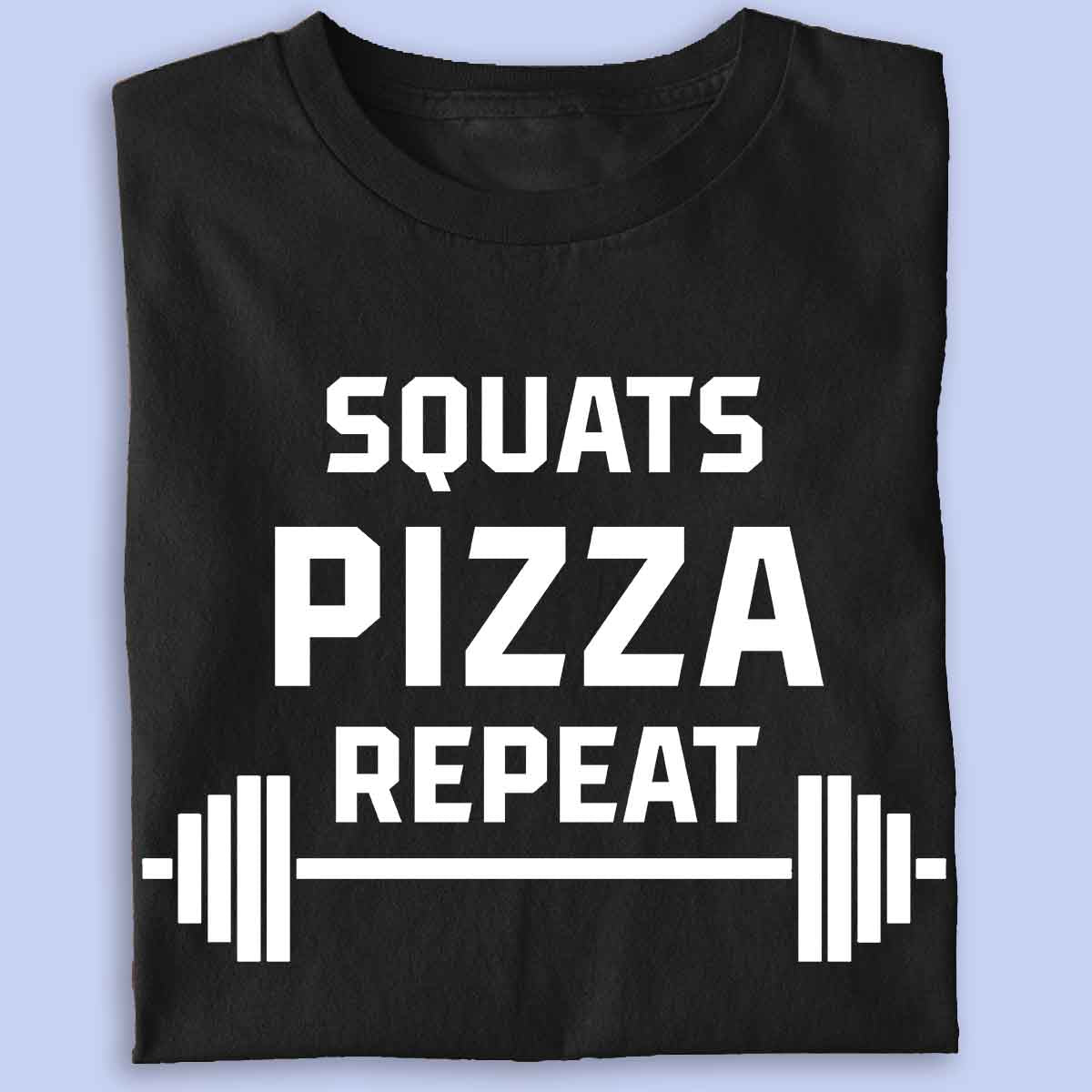 Squats och pizza