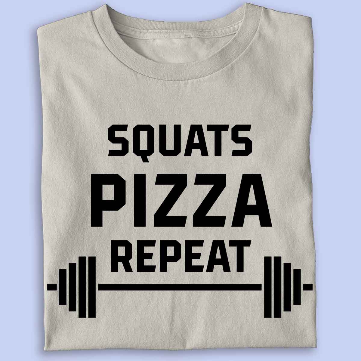 Squats och pizza