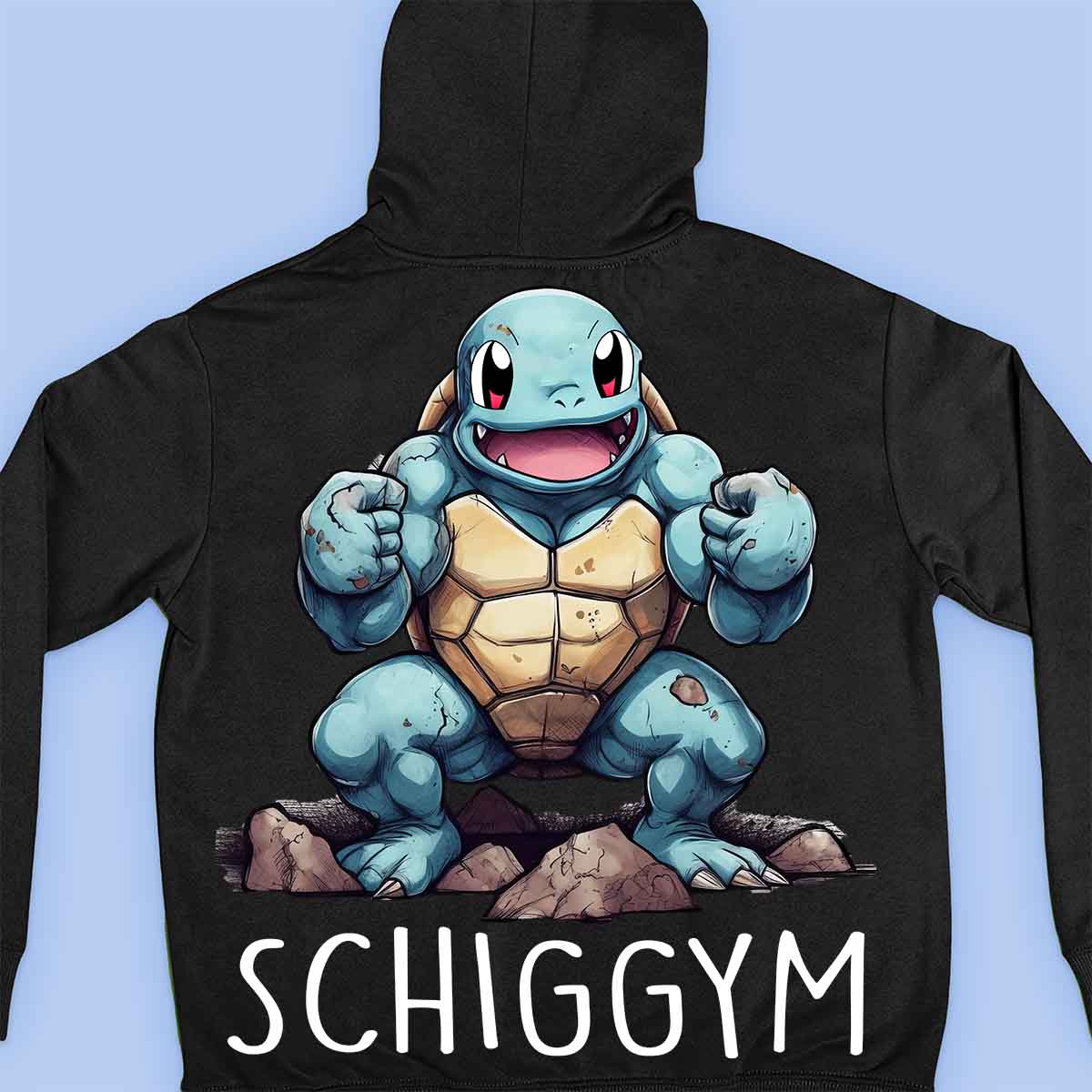 Schiggym - Premium Hoodie Unisex Baktryck