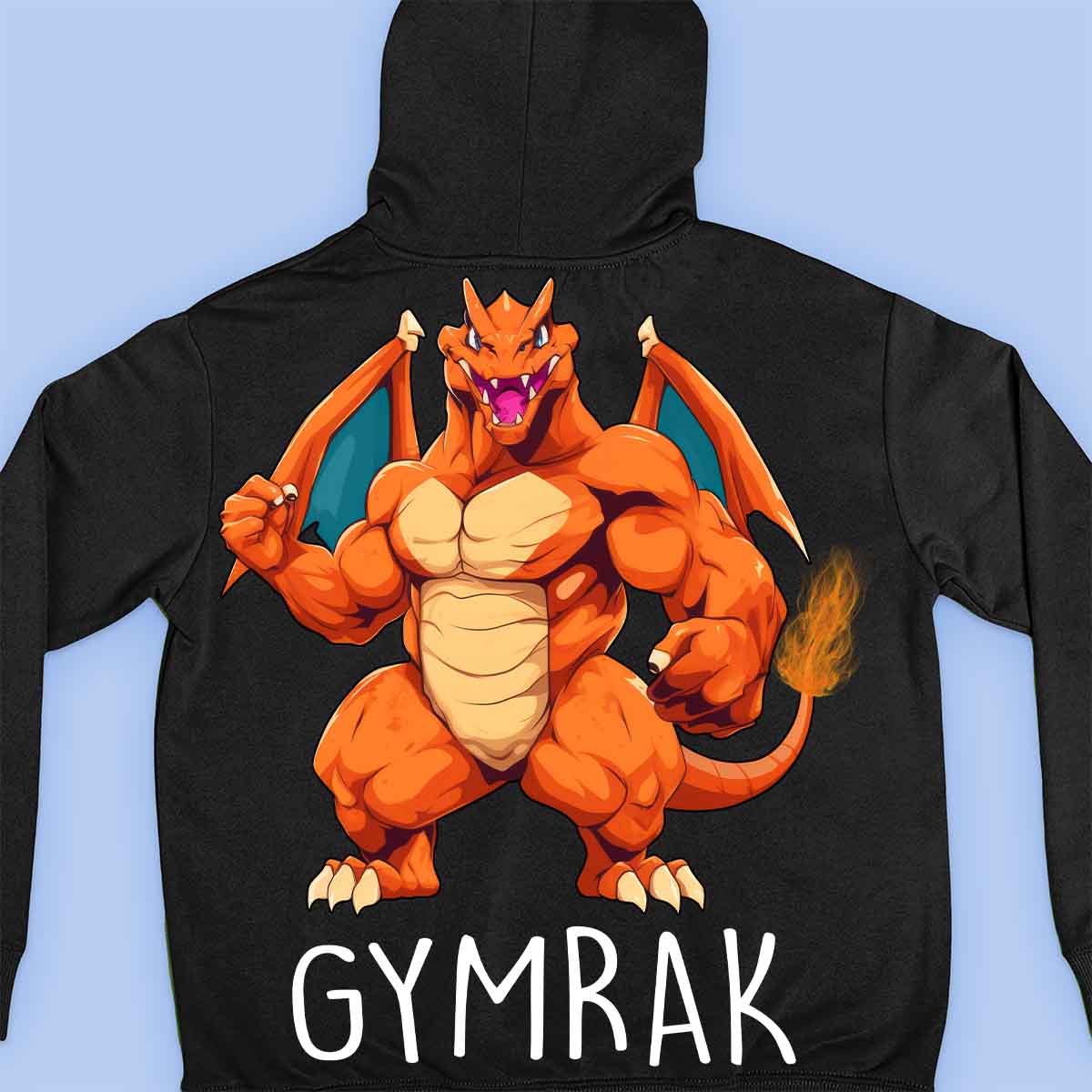 Gymrak - Premium Hoodie Unisex Baktryck