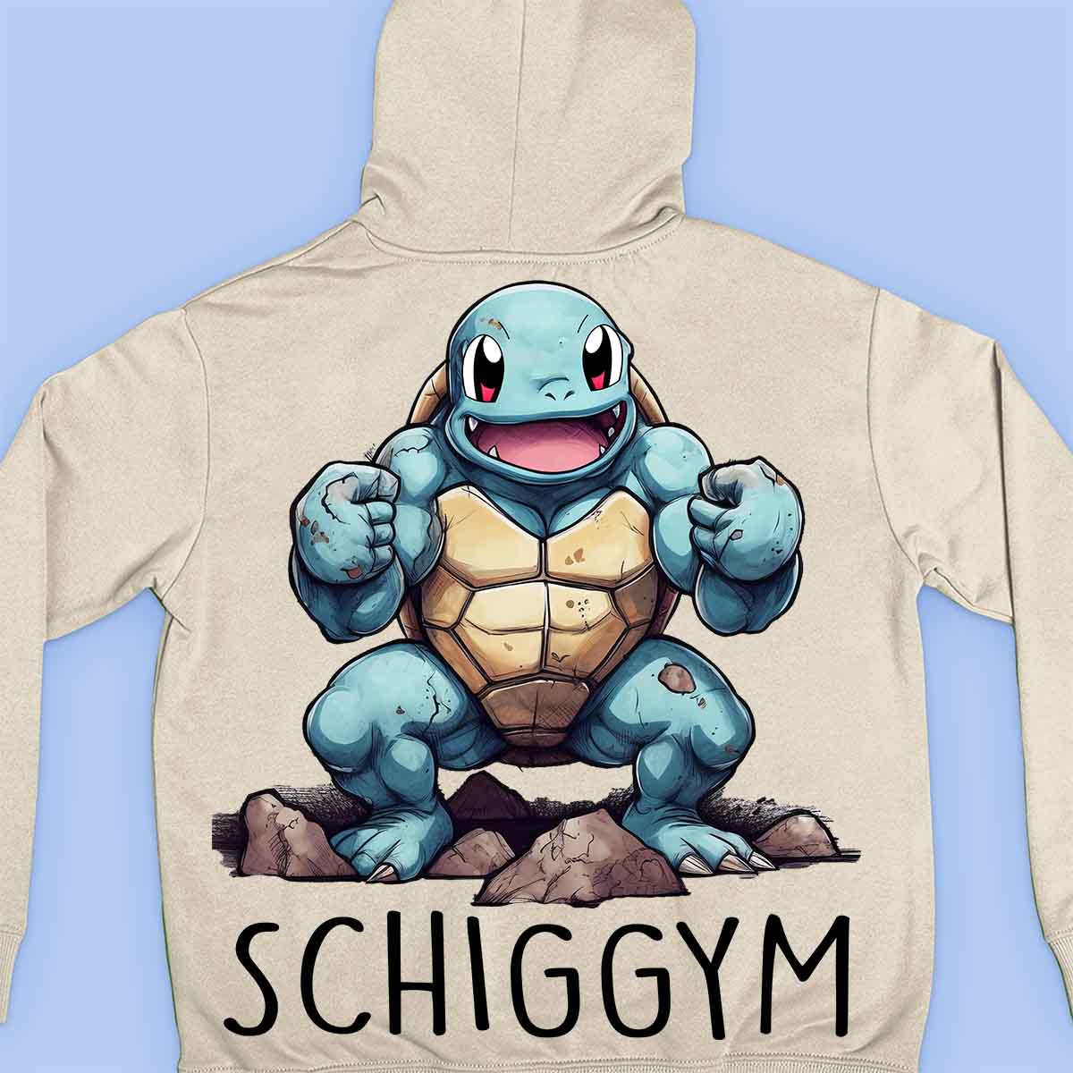 Schiggym - Premium Hoodie Unisex Backprint