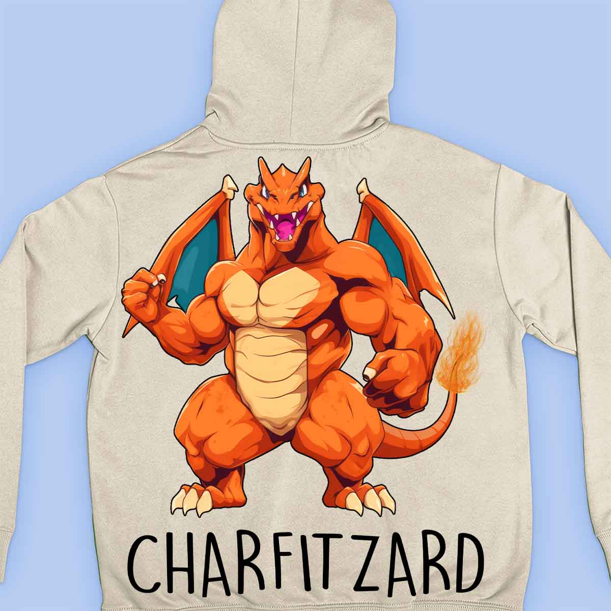 Charfitzard - Premium Hoodie Unisex Baktryck