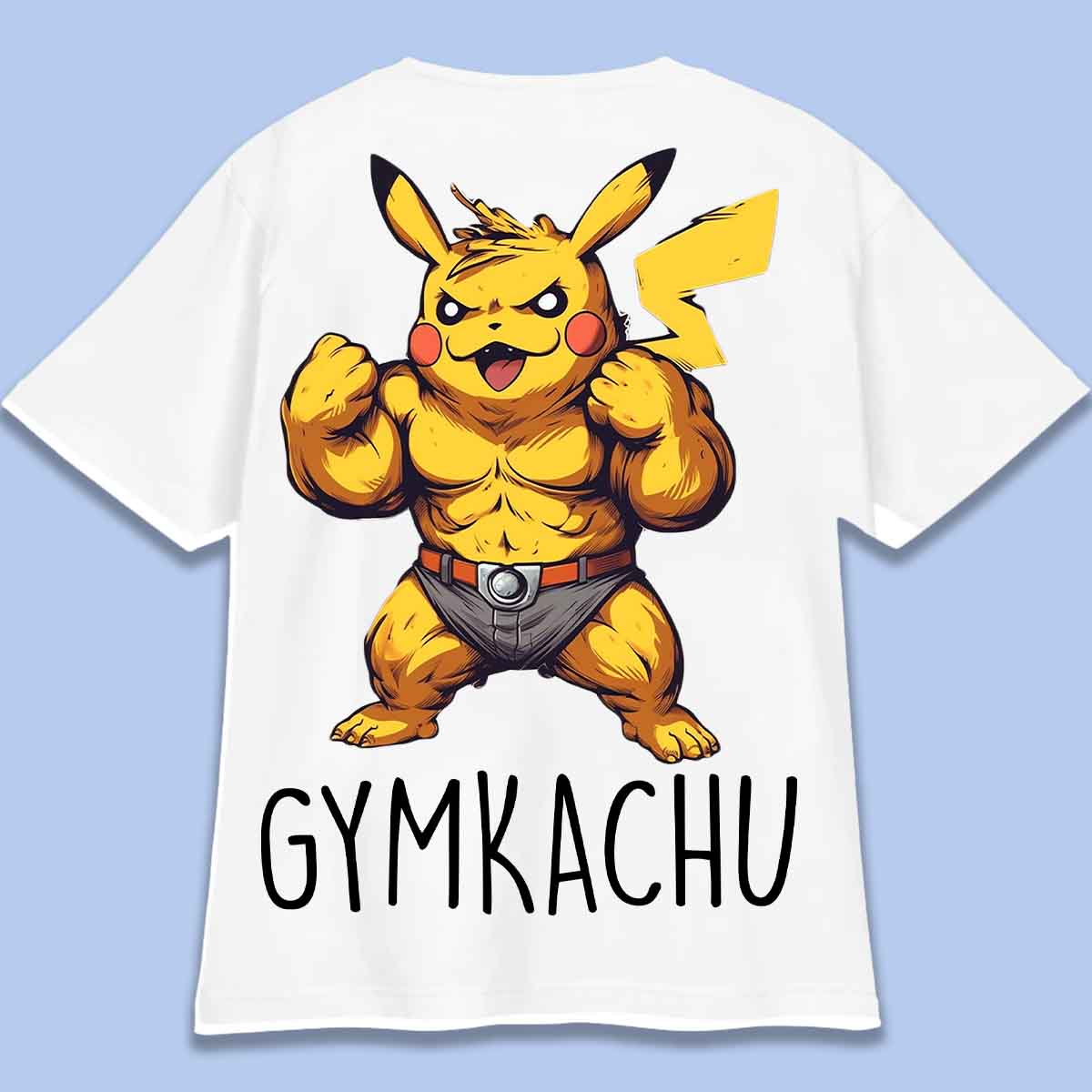 Gymkachu - T-shirt Oversize Unisex Baktryck