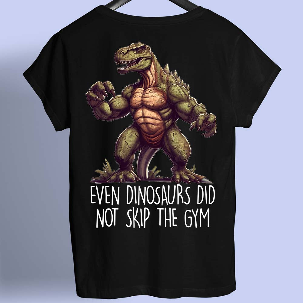 Dinoskip - T-shirt ryggtryck