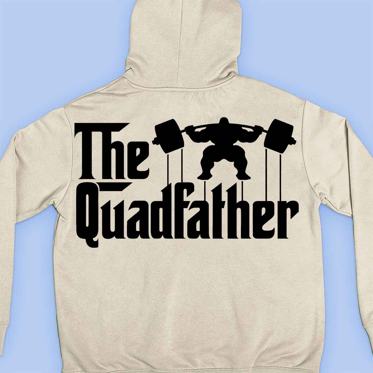 The Quadfather - Premium Hoodie Unisex Baktryck